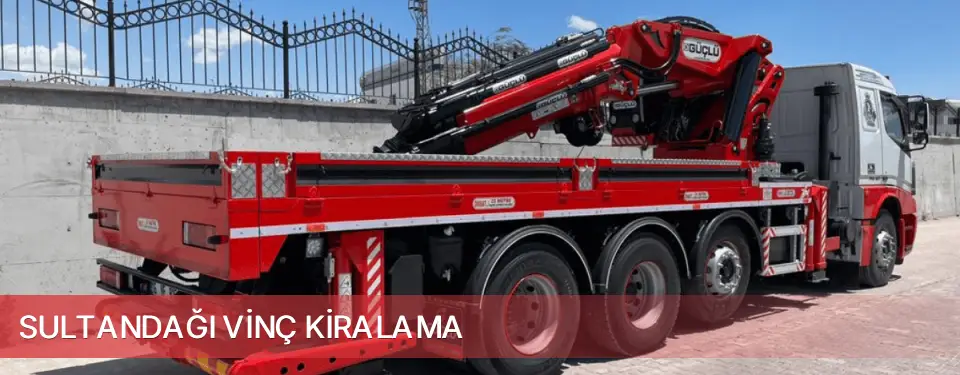 Sultandağı İlçemi Vinç Kiralama